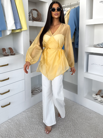 Žlutý zavazovací top BENDIX (Veľkosť ONESIZE)