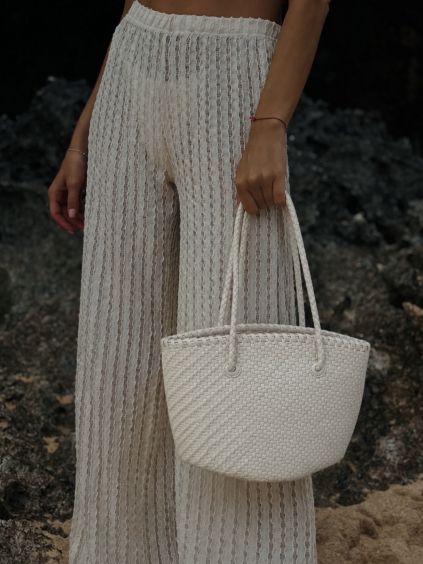 Béžová elegantná letná kabelka AVELIA (Veľkosť ONESIZE)