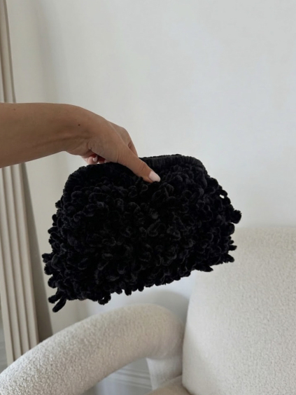 Čierna štýlová mini malá kabelka BELVANI (Veľkosť ONESIZE)