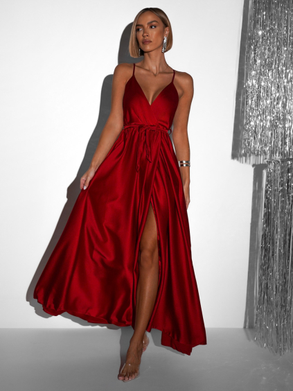 40560 7 bordo leskle dlouhe plesove saty fairytale