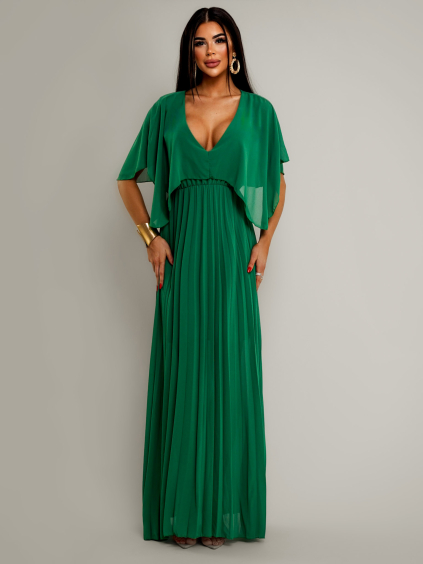 47961 5 zelene elegantni saty parfomelle s vysrihem do v