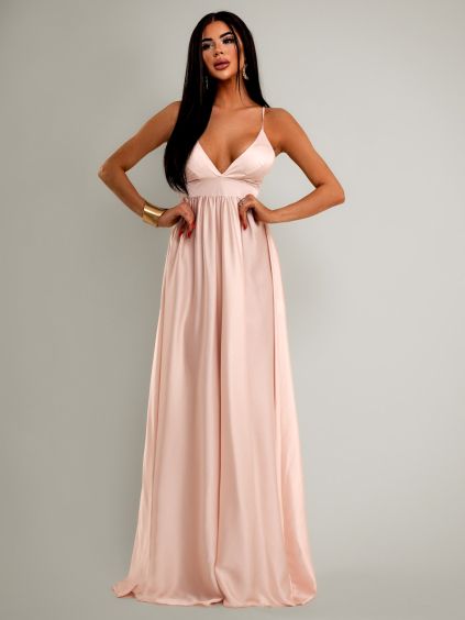 52557 6 svetle ruzove elegantni saty makany