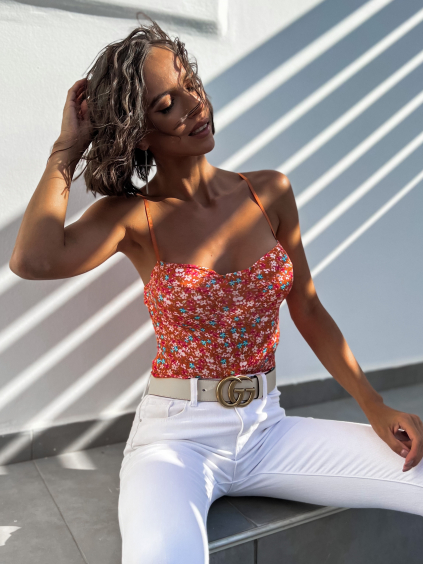 Oranžové kvetované body VALEY