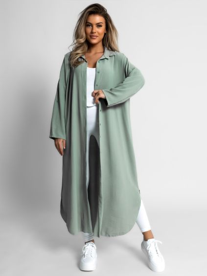 98973 6 mentolove basic dlouhe kosilove saty nessy