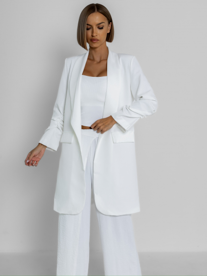 Biele basic dlhšie sako CASTIEL