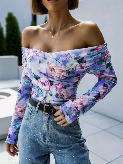 102135 3 svetle fialove elasticke body libarot se vzory