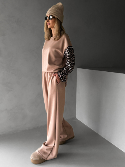 Hnedá tepláková súprava BEAZIT