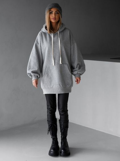 113425 seda basic oversize mikina cruzy s kapuci