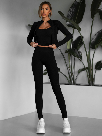 Čierny športový 3v1 komplet LAMIS