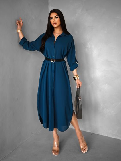 125264 1 petrolejove dlouhe maxi kosilove saty nessy