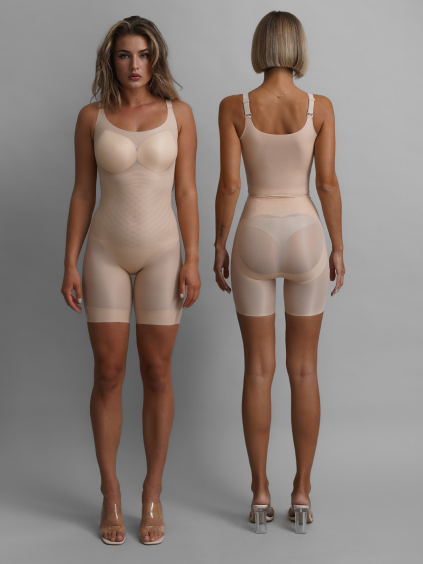 Tělový zeštíhlující stahovací overal FELINA (Veľkosť L)