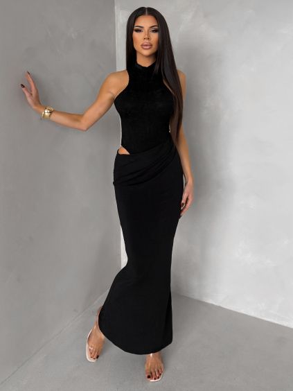 138861 4 cerne spolecenske dlouhe saty olivien s body