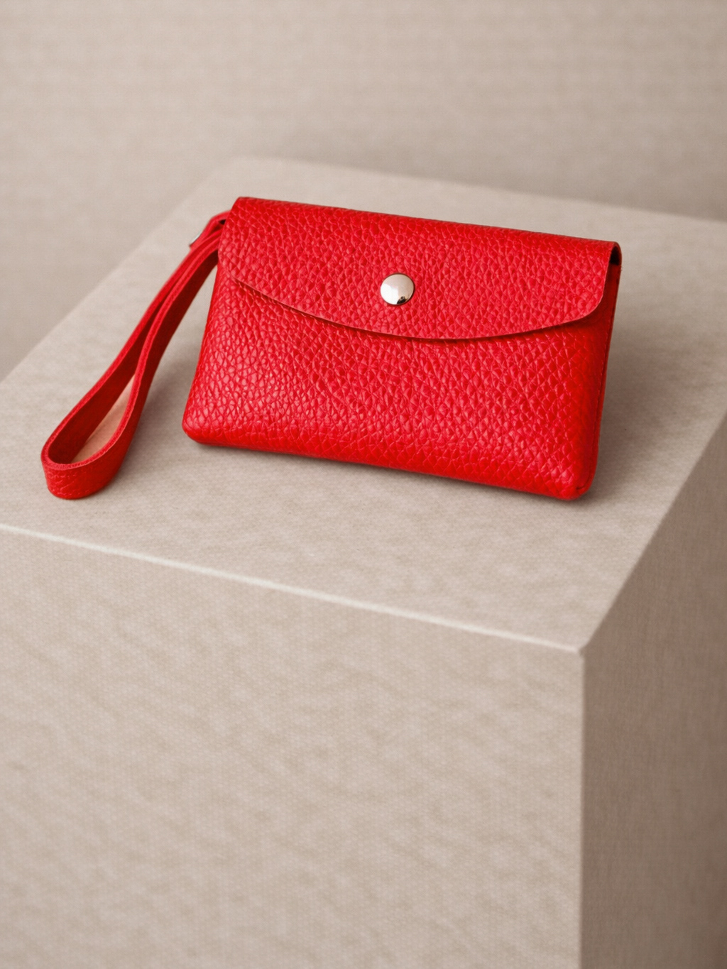 Červená malá peňaženka FRALEVO Veľkosť: ONESIZE