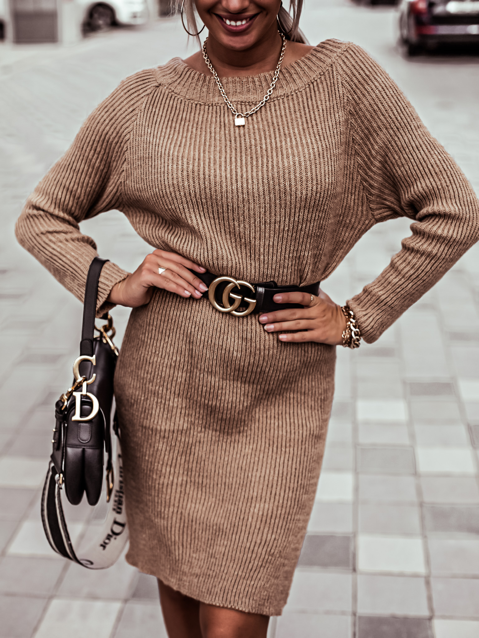 Šaty Callipso Farba: Hnědá