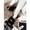 Černé huňaté domácí pantofle SOFTIES (Veľkosť 36-37)