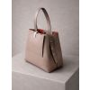 Béžová kožená jednoduchá kabelka JEOLANI (Veľkosť ONESIZE)