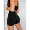 Černé sportovní kraťasy NALIRE s push-up efektem (Veľkosť L)