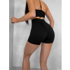 Čierne športové kraťasy NALIRE s push-up efektom