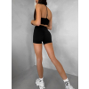 Čierne športové kraťasy NALIRE s push-up efektom