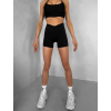 Čierne športové kraťasy NALIRE s push-up efektom