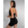 Čierne športové kraťasy NALIRE s push-up efektom