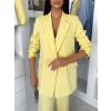 Žluté elegantní sako SAREVA (Veľkosť ONESIZE)
