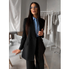 Čierne basic jednoduché sako SAREVA (Veľkosť ONESIZE)