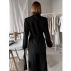 Černé elegantní tvarující sako ROVENA s ozdobou (Veľkosť ONESIZE)