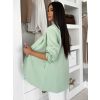 Světle zelené elegantní basic sako SIRONA (Veľkosť ONESIZE)