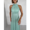 Zelenkavé spoločenské dlhé tylové AURAC (Veľkosť ONESIZE)