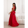 Červené elegantné dlhé šaty CALIRA (Veľkosť L)