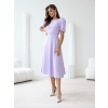 143874 4 svetle fialove elegantni midi saty velira