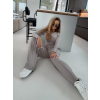 Béžová luxusní tepláková souprava NARYKO (Veľkosť ONESIZE)