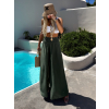 Khaki lehké letní kalhoty ORYXINA (Veľkosť ONESIZE)