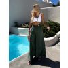 Khaki lehké letní kalhoty ORYXINA (Veľkosť ONESIZE)