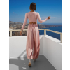 Růžový letní kalhotový balónový komplet AMALFI (Veľkosť ONESIZE)