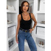 Černé elastické basic body ELYRO (Veľkosť M/L)