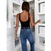 Černé elastické basic body ELYRO (Veľkosť M/L)