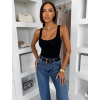 Černé elastické basic body ELYRO (Veľkosť M/L)