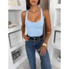 Modré elastické stahující basic body ELYRO (Veľkosť M/L)