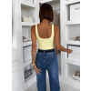 Žluté elastické stahující basic body ELYRO (Veľkosť M/L)
