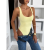 Žluté elastické stahující basic body ELYRO (Veľkosť M/L)