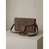 Béžová brúsená kožená cross body kabelka TALVORIA (Veľkosť ONESIZE)