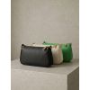 Černá kožená mini malá cross body kabelka CAVELLE (Veľkosť ONESIZE)