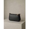 Černá kožená mini malá cross body kabelka CAVELLE (Veľkosť ONESIZE)