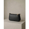 Čierna kožená mini malá cross body kabelka CAVELLE (Veľkosť ONESIZE)