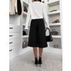 Černé elegantní culotte kraťasy NIMELLAE (Veľkosť M/L)