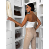 Biele elastické basic korzetové body LAFITA (Veľkosť M/L)