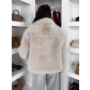154577 5 kremovy faux fur kozesinovy kabatek auralie s limcem