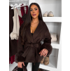 154598 4 tmave hnedy luxusni flausovy kabat briena s kozesinkou